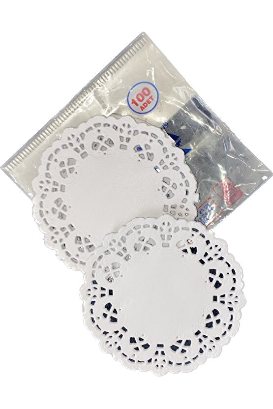 Kağıt Kullan At Dantel Bardak Alttığı - 100’lü