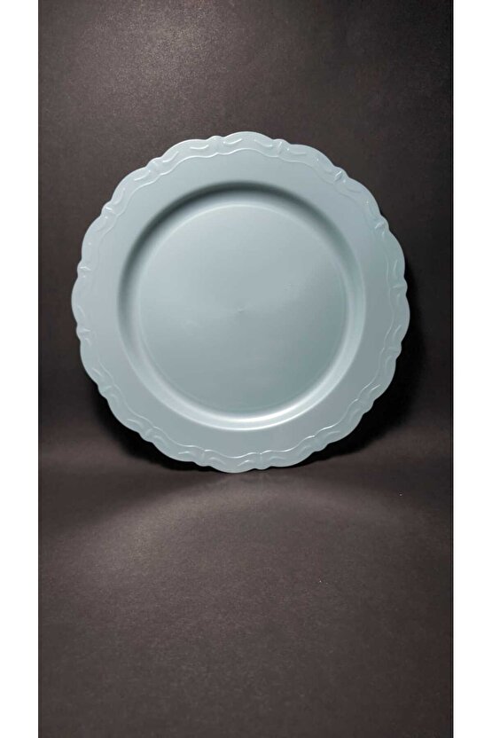 Mika Tabak& Parti Tabak&parti Mika Tabak & Doğum Günü Tabak & Plastik Tabak 23 Cm - 6 Adet