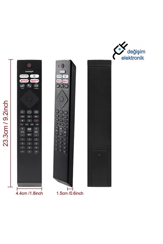 Philip s 75Pus884812 Android Led Tv Kumandası Ses Komutlu