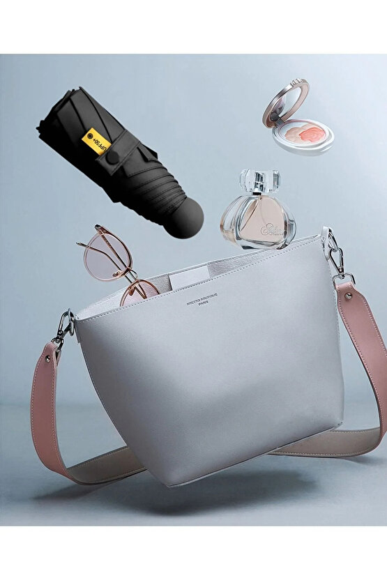 Özel Kılıflı Siyah Şemsiye (KAPSÜL ŞEMSİYE)