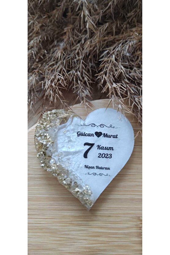 En Hayal Atölyem Epoksi Hediyelik Magnet 20 Adet Özel Tasarım-söz-nişan-nikah-kına-mevlüt Hatırası