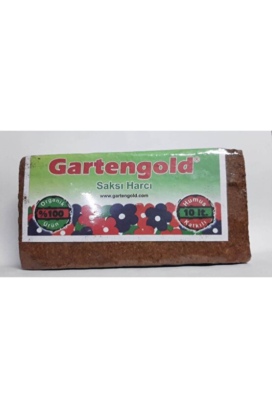 Gartengold saksı harcı cocopeat 650 gram 10 litre