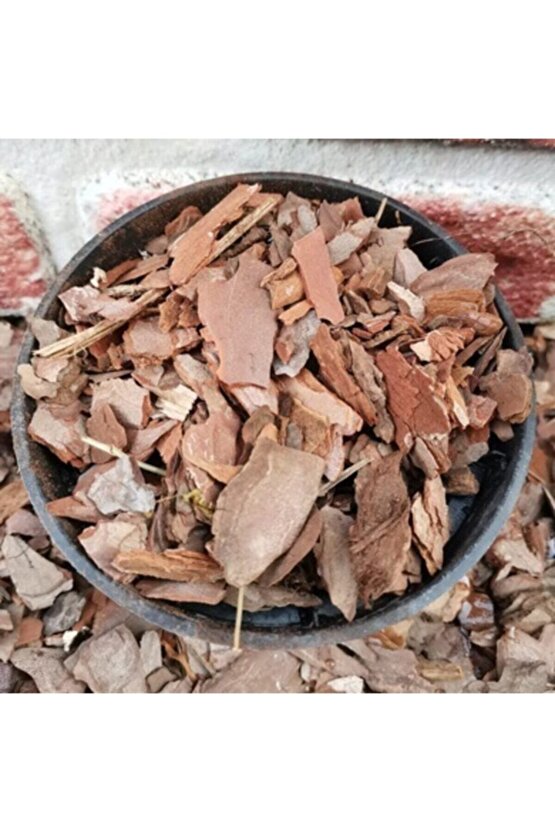 4 Litre Naturel Mulch Ağaç Kabuğu 15 - 25 Mm Çam Kabugu Orkide Ve Bahçe Dekor Peysaj Için