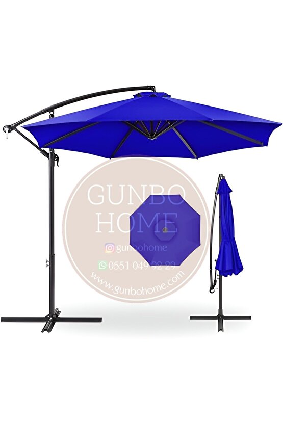 3 MT 8 KABURGA FULL DEMİR 21 KG MAVİ  BAHÇE ŞEMSİYESİ HAVUZ ŞEMSİYESİ YERLİ ÜRETİM BÜYÜK ŞEMSİYE