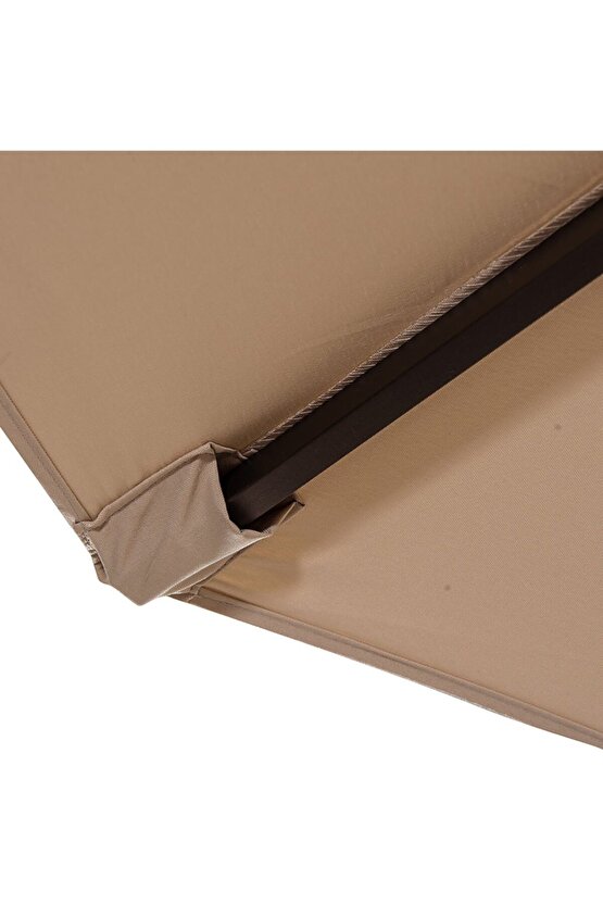 3 m Çapında Bahçe Teras Şemsiyesi Katlanır Gölgelik Profesyonel Balkon Şemsiye