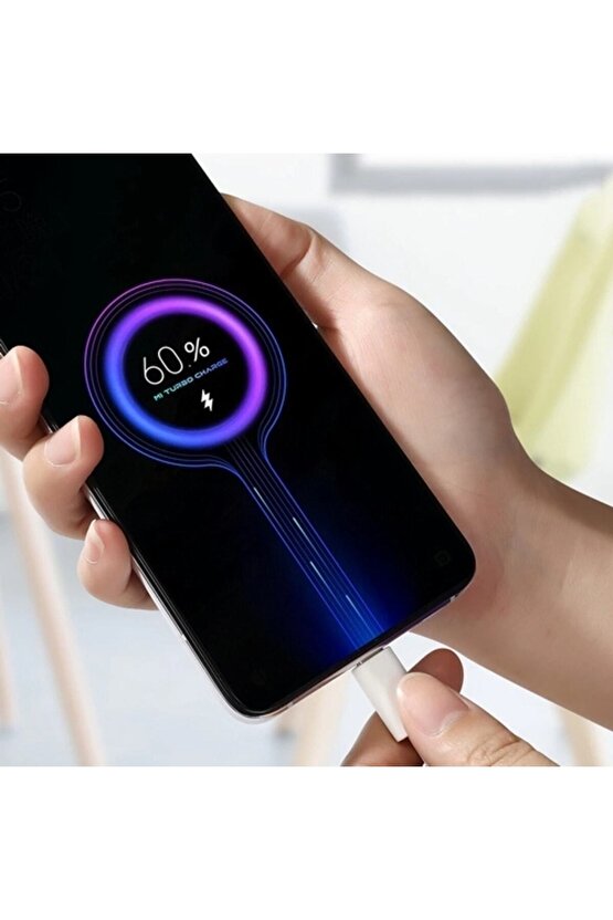 Day Xiaomi Mi 10 Pro 67 Watt Orjinal Turbo Şarj Cihazı Redmi Mi 6a Type-c Data Kablo + Myd-12-eh