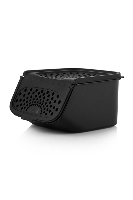 Siyah Soğan Ve Sarımsak Kuru Gıda Saklama Kabı 2.3 Lt