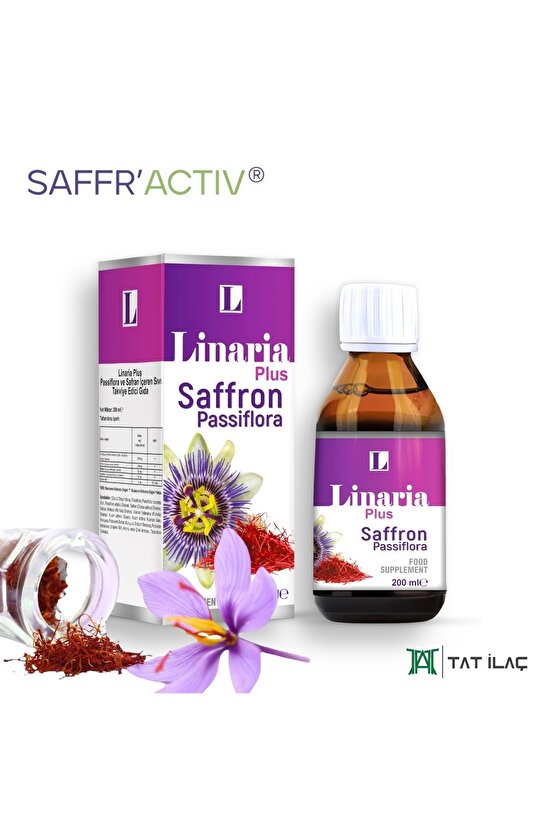 Plus Safran Ekstresi Ve Passiflora Içeren Sıvı Takviye Edici Gıda (200 ML)