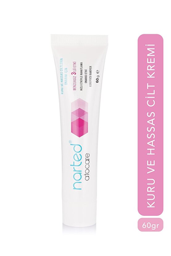 Atocare Kuru Hassas Ciltler Için Onarıcı Ve Nemlendirici Bakım Kremi 60g