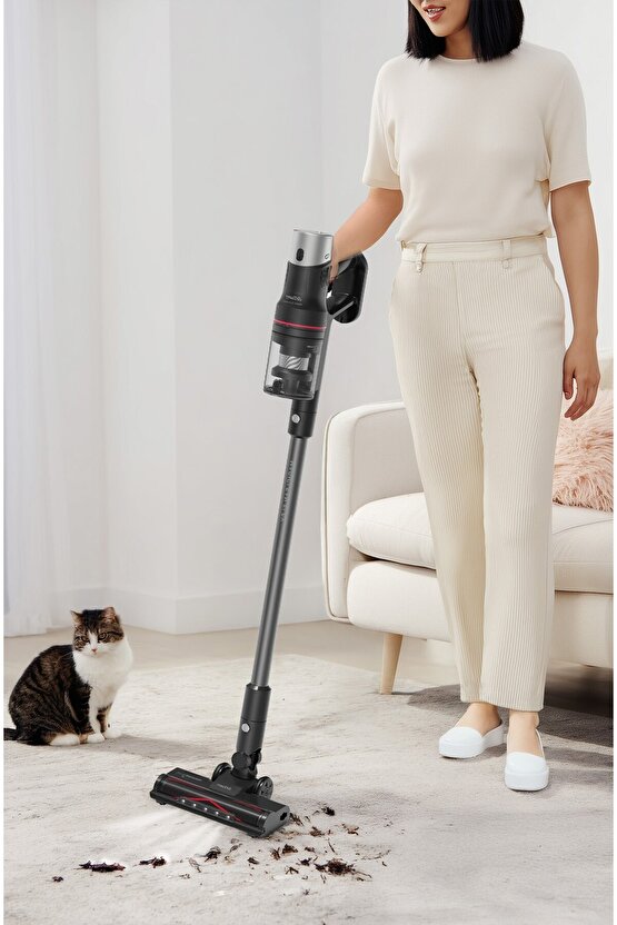 MagiClean Flex Dikey Şarjlı Süpürge Siyah - AR4209