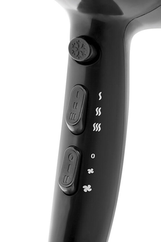 Shiny İyonlu Saç Kurutma Makinesi 2200W Siyah - AR5007