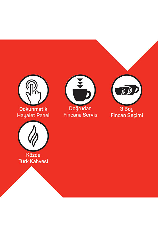 Okka Elite Türk Kahvesi Makinesi Krom - OK0040-20