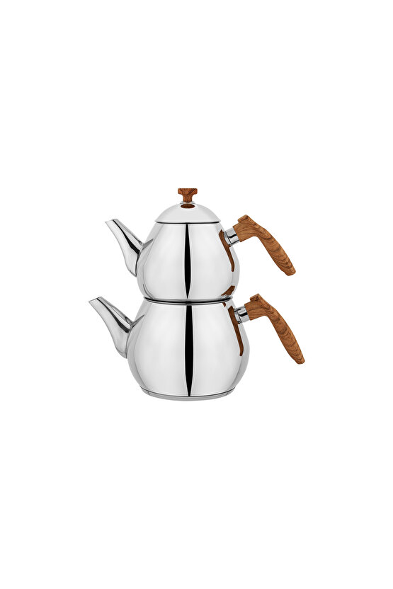 Tea Chef Orta Boy Çaydanlık Takımı 4 Parça-Kahve