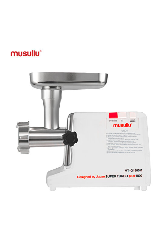 Et Kıyma Makinesi Ince Süzgeç 1800w