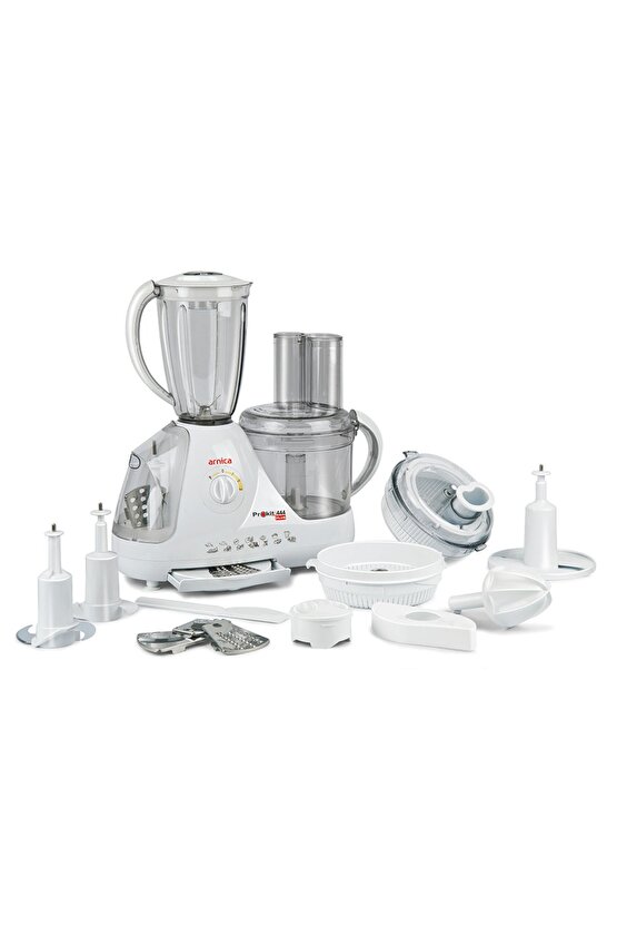 Prokit 444 Plus GH21020 Kompakt Mutfak Robotu Beyaz