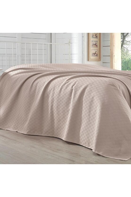 Bambu Pike Bej Çift Kişilik