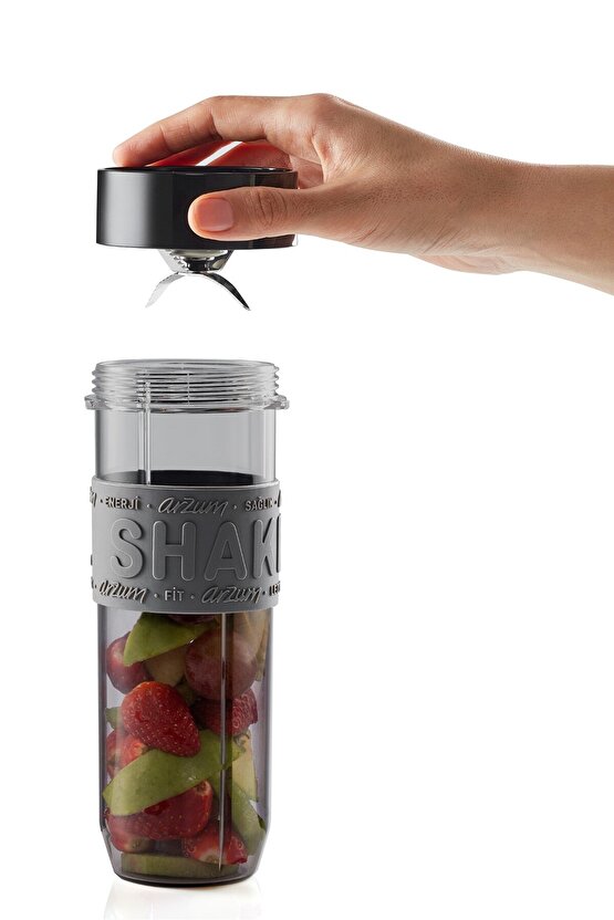 ShakeN Take Dream Kişisel Smoothie Blender 500W 570ml ve 400ml Şişe Siyah - AR1148