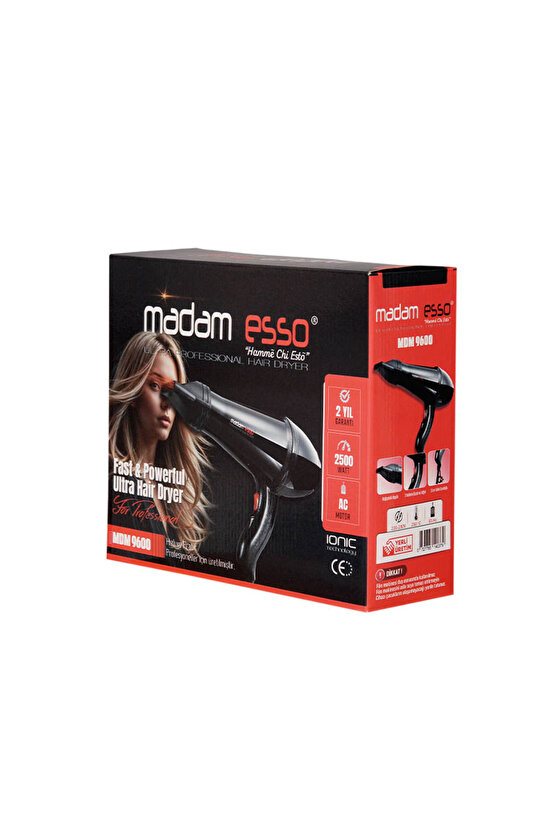 Mdm-9600 Profesyonel Fön Makinesi & Saç Kurutma Makinesi