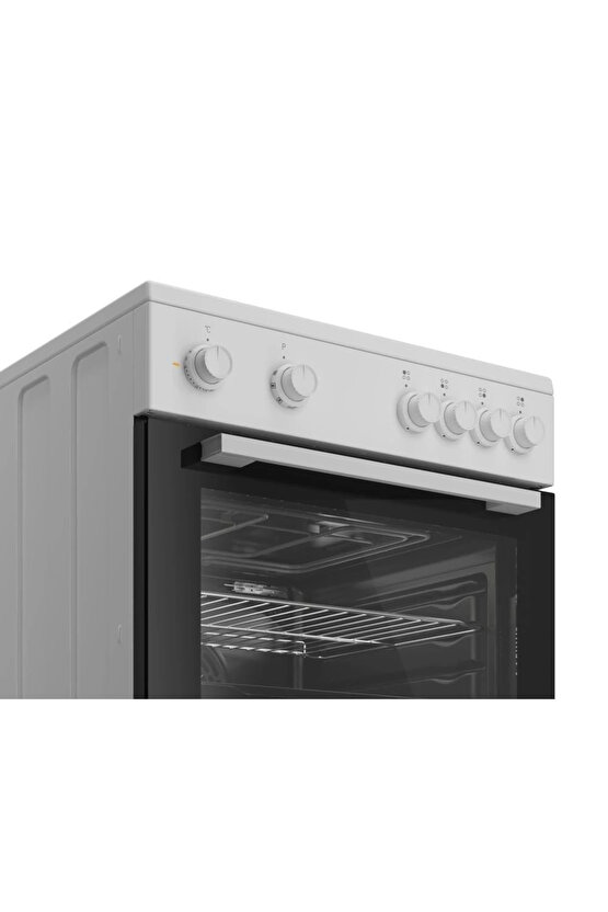 F 8440-1 B Ocaklı Fırın Beyaz