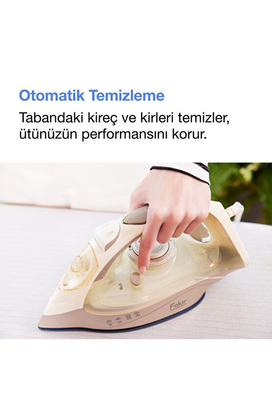 Glimmer Buharlı Ütü Beyaz