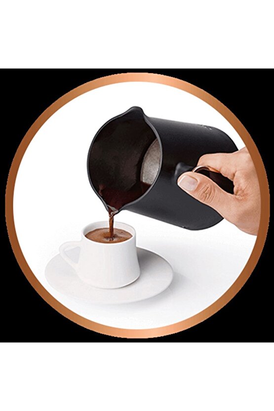 Okka Minio Duo Türk Kahvesi Makinesi 8 Fincan Kapasiteli Bakır - OK006-B