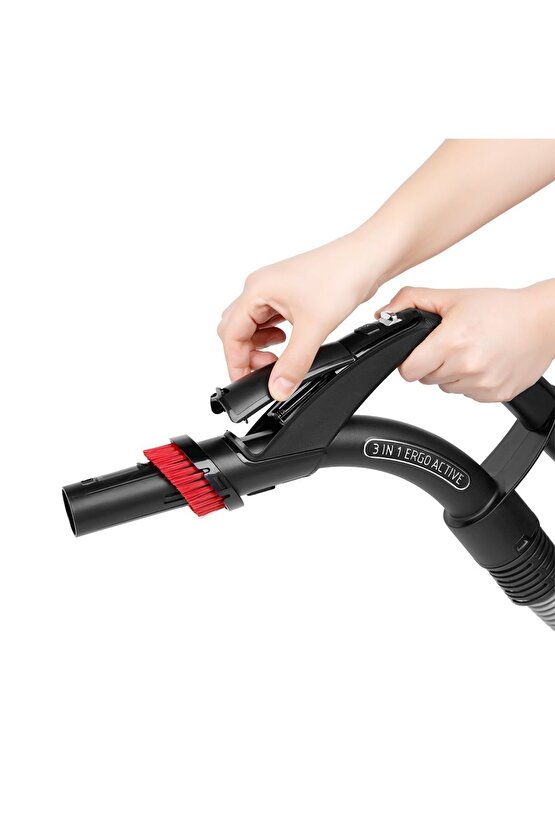 Tesla Ergo Active ET14340 Toz Torbasız Elektrikli Süpürge Kahverengi