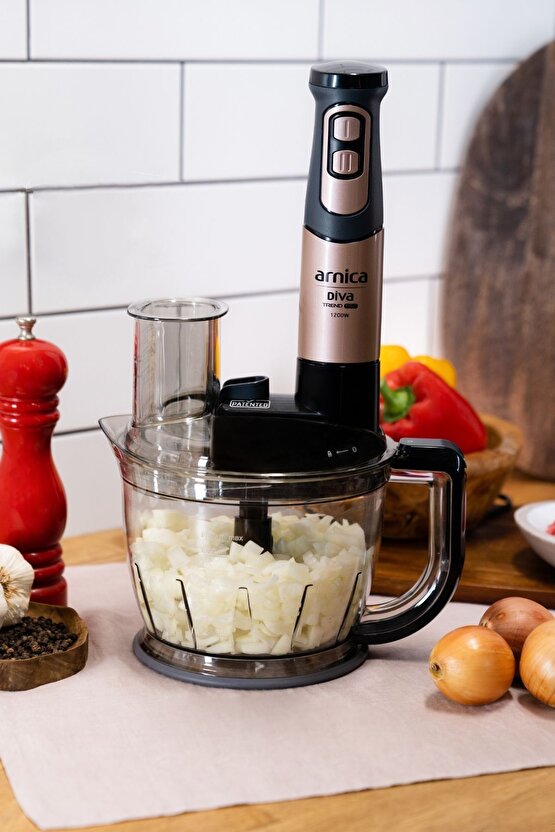 Diva Trend Pro Rose Doğrayıcı Blender Seti GH21802