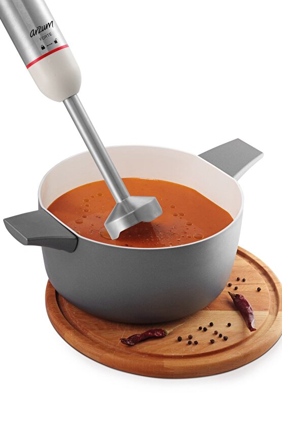 Forte Multi Blender Seti Tetikli Çalıştırma 1000W Beyaz - AR1157