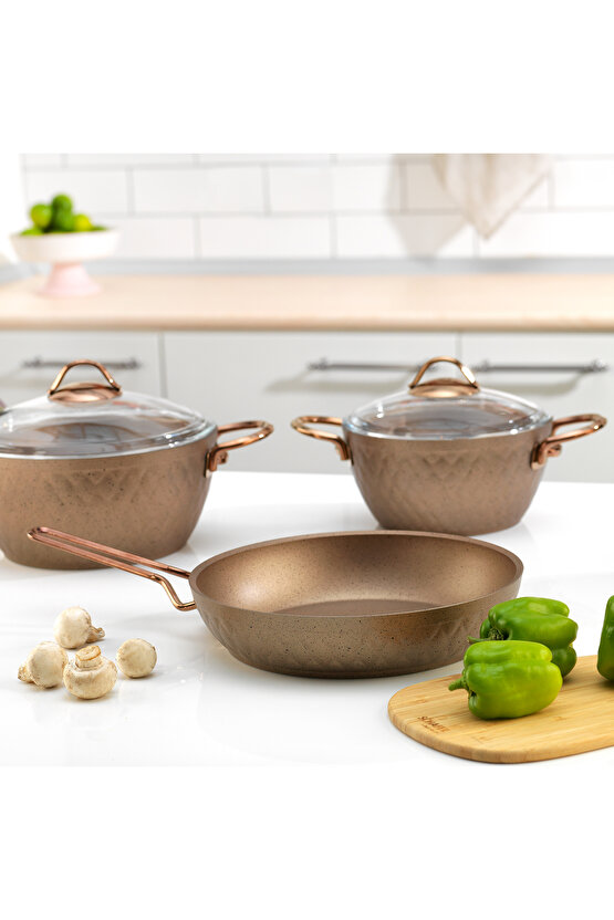 New Range Çeyiz Seti 11 Parça-Bakır