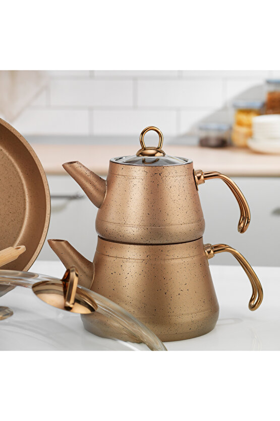 New Range Çeyiz Seti 11 Parça-Bakır