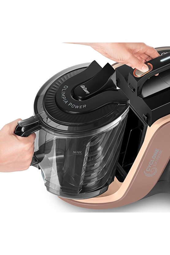 Olimpia Power Cyclone Toz Torbasız Süpürge 899W Tarçın - AR4088