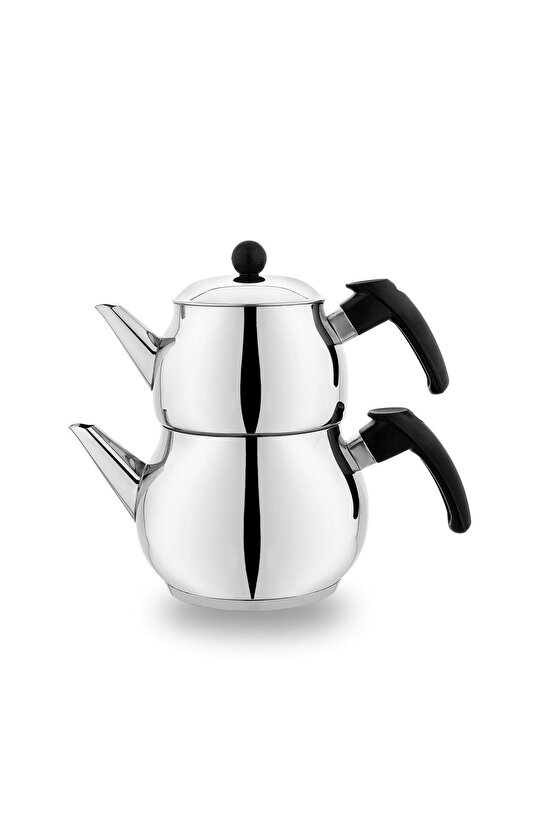 Axel Çaydanlık o Boy -3 Parça Siyah