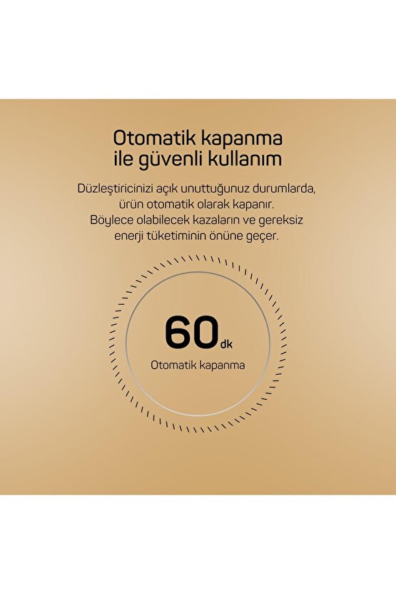 Ar5080 Prostyle Gold Ince Seramik Plaka Saç Düzleştirici
