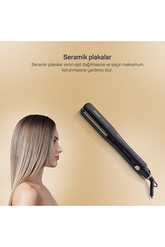 Ar5080 Prostyle Gold Ince Seramik Plaka Saç Düzleştirici