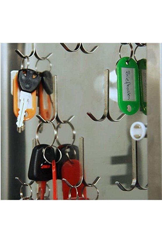 Plastik Anahtarlık Mor 100lü Paket