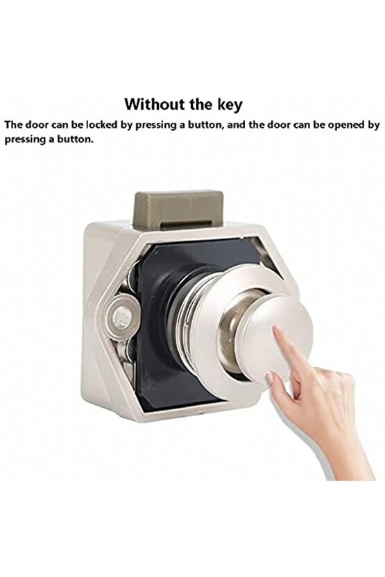 Karavan Kapı Dolap Çekmece Mobilya Yat Gemi Tekne Kilidi Krom Küçük