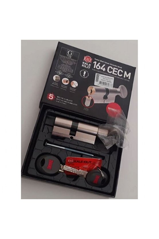 164 CEC M Tüpten Şifreli Mandallı Silindir 68 Mm