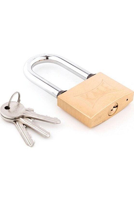 Asma Kilit Sarı 30 Mm Uzun Kanca