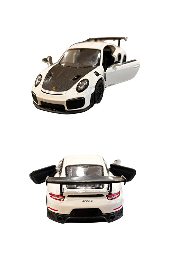 Die Cast Kinsmart Koleksiyonluk Gerçekçi Lisanslı Metal Porsche 911 Gt2 Rs 1:36 Model Araba