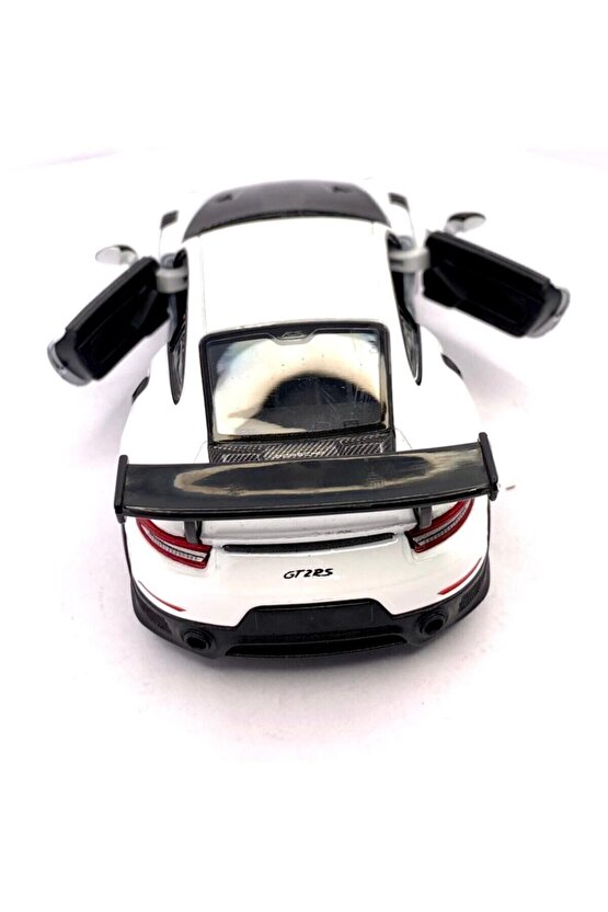 Çek Bırak Porsche 911 Gt2 Rs ( Beyaz ) Oyuncak Araba