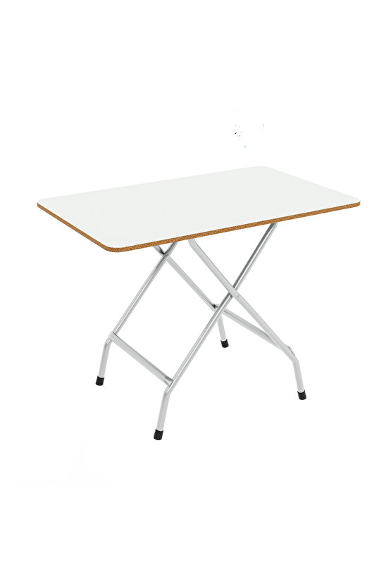 50x80 Beyaz Katlanır Masa Kırma Mutfak Masası 1118