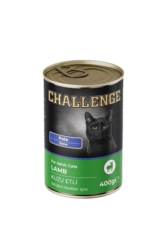 Pate Kuzu Etli Yetişkin Konserve Kedi Maması 400 Gr