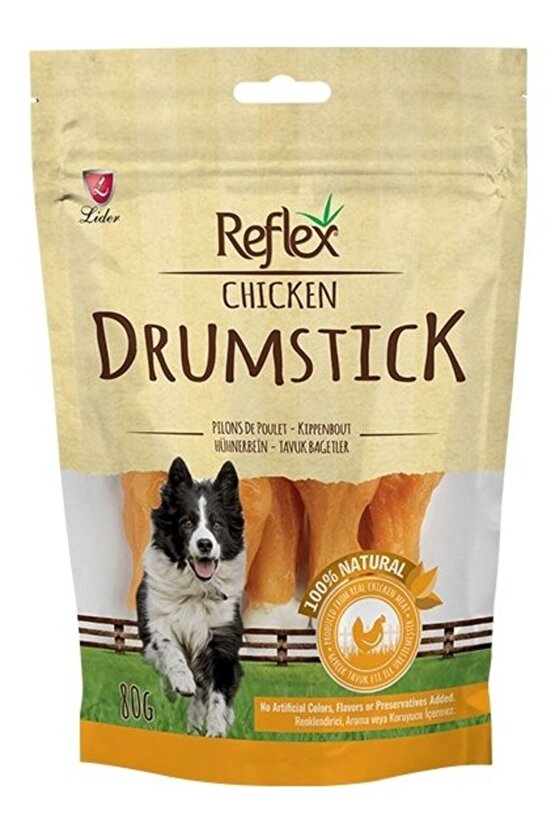Drumstick Tavuklu Bağet Köpek Ödül Maması 80 gr