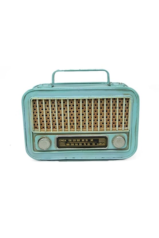 Dekoratif Metal Radyo Kumbara