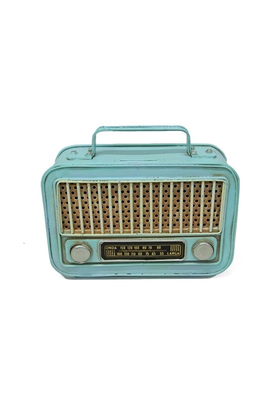 Dekoratif Metal Radyo Kumbara