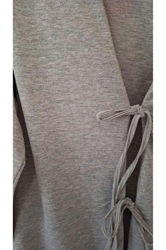 Vizon Melanj Önü Bağlamalı Kimono Tunik