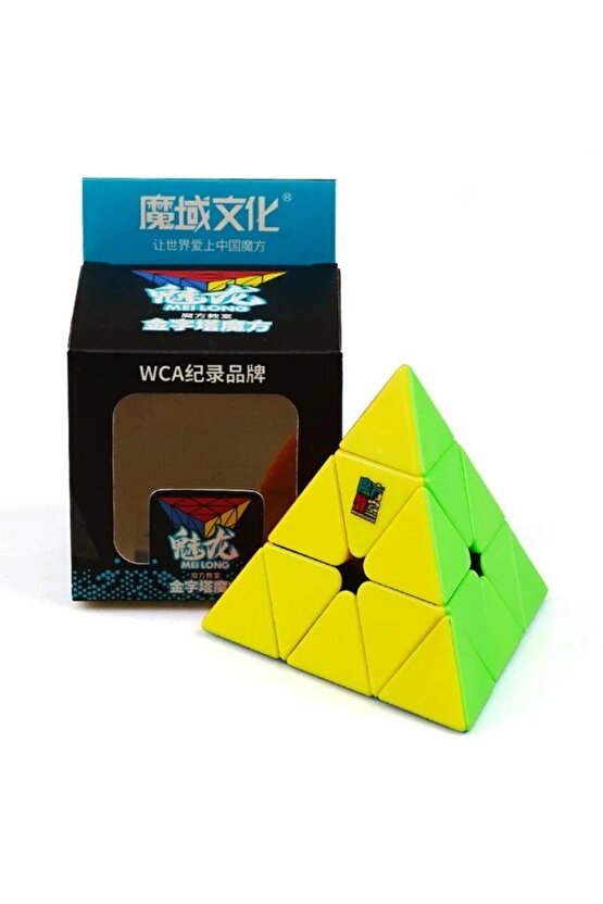 Orijinal MoYu Meilong Piramit Küp - Moyu Speed Cube - Moyu Piramit Zeka Küpü - Zeka Küpü - Rubik Küp