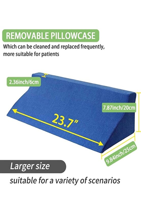 VİSCOMET Yatalak Hasta Çevirme Süngeri Hasta Çevirme Aparatı Hasta Çevirme Yastığı Pozisyon Yastığı