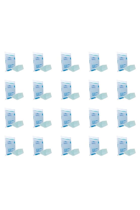 Şampuanlı Hasta Silme Vücut Temizleme Süngeri (400 Adetli)