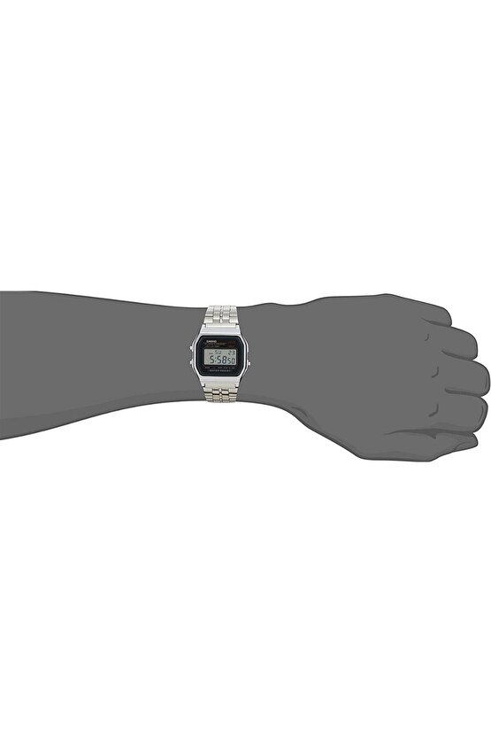 A159w-n1 Vintage Dijital Kol Saati